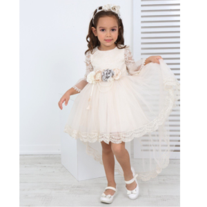 Alternative view of Πριγκιπικό Φόρεμα Luiza