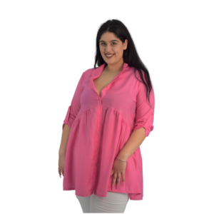 Alternative view of Γυναικεία Ανάλαφρη Πουκαμίσα Μακριά 019