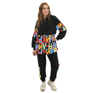 Γυναικεία Φόρμα Με Σχέδιο Γράμματα 005